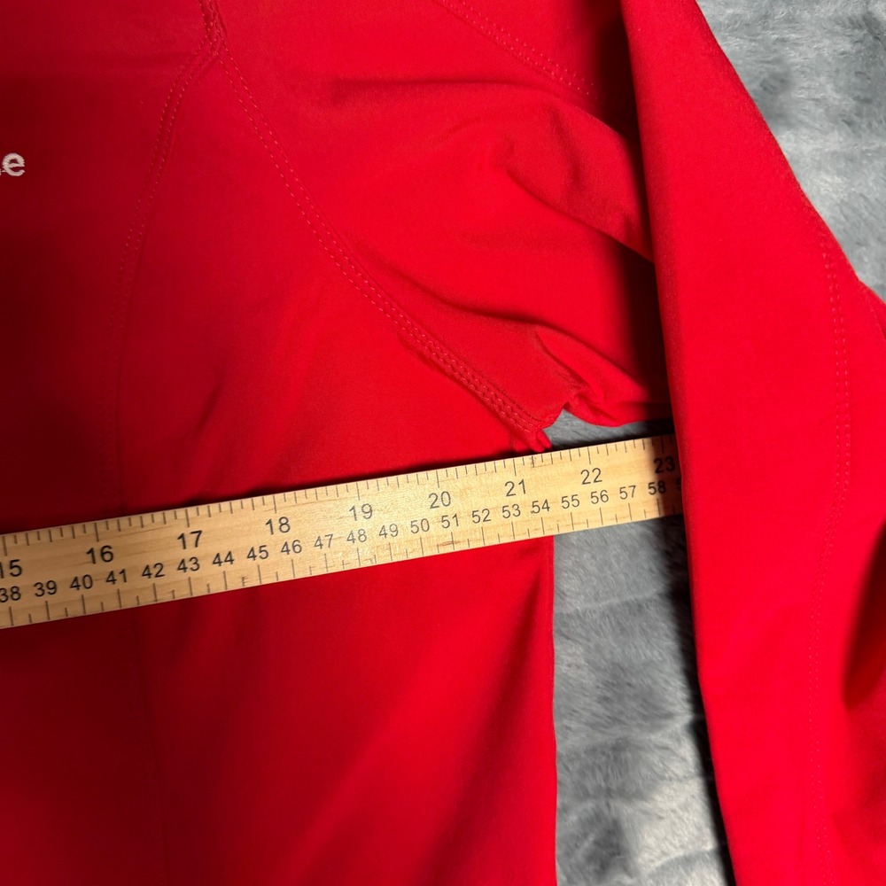 Port Authority Soft Shell Jacket Women XL Red Ochsner Health Rapid Response Zip - Picture 3 of 10